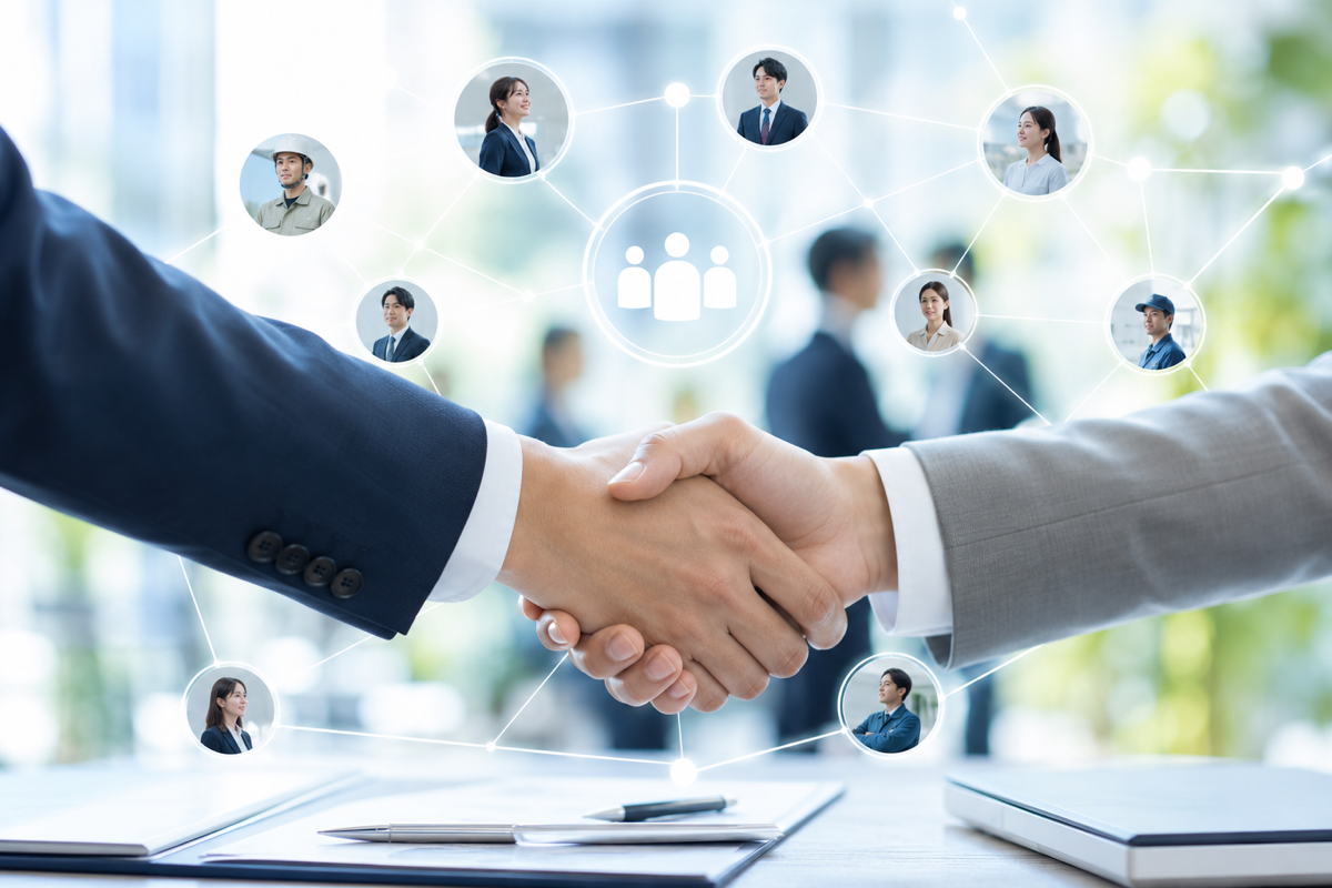 企業と人材をつなぐマッチング
